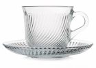 Pa≈üabah√ße 97768 Marmara 12 Piece Tea Cup Set for 6 People, 180 cc