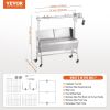 VEVOR Roaster Spit Rotisserie BBQ Grill Pig Lamb Chicken Roaster 42W 135LBS