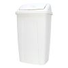 13 Gallon Trash Can, Plastic Swing Top Kitchen Trash Can